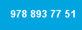 978 893 77 51 978 893 77 51